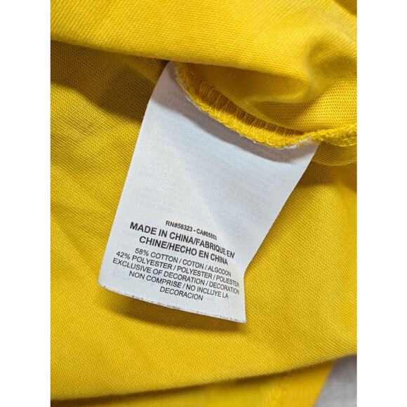 Nike Golden State Warriors Stephen Curry 30 The Town Yellow Shirt Size Small - Picture 4 of 8